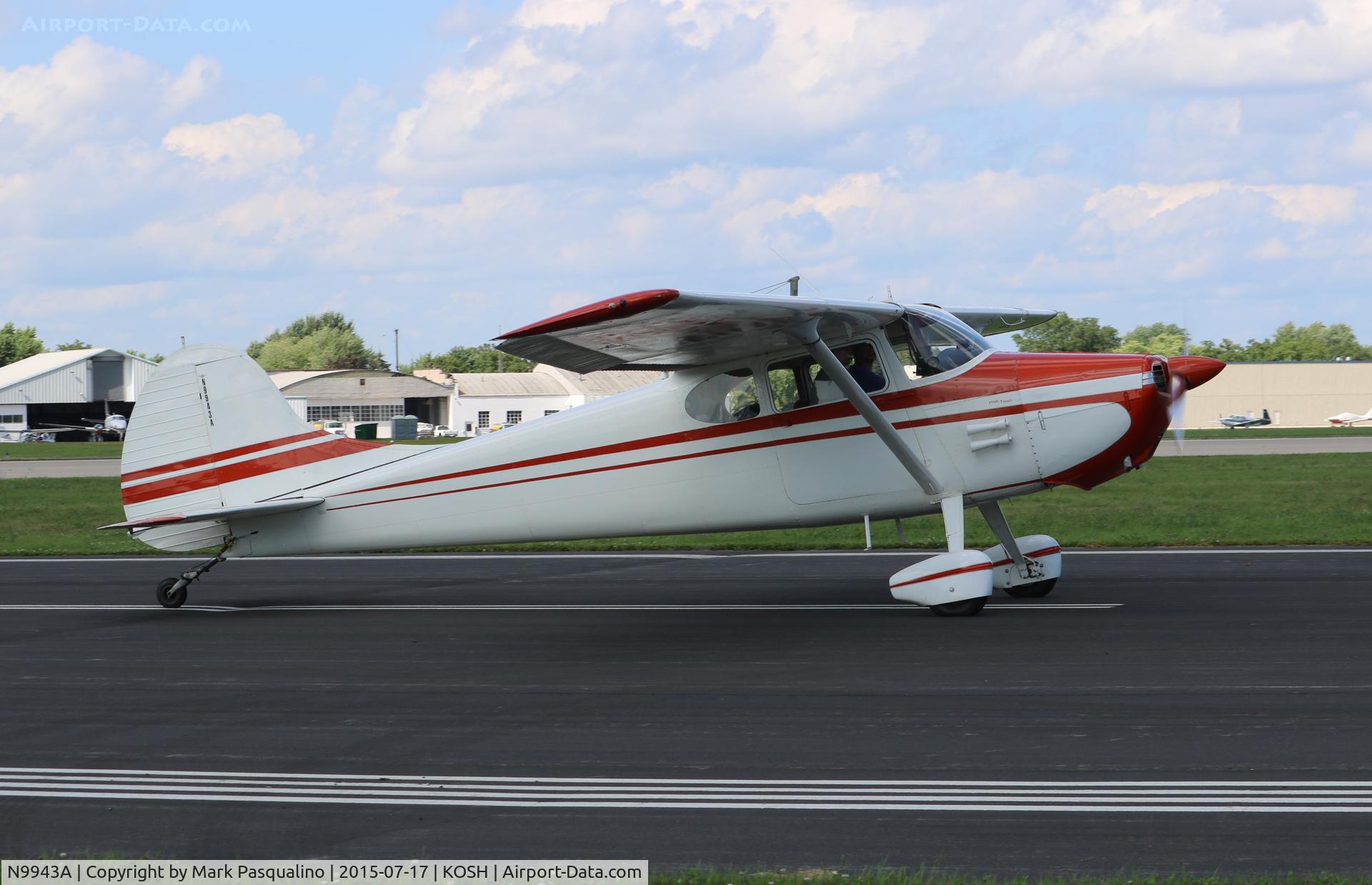 N9943A, 1950 Cessna 170A C/N 19303, Cessna 170A