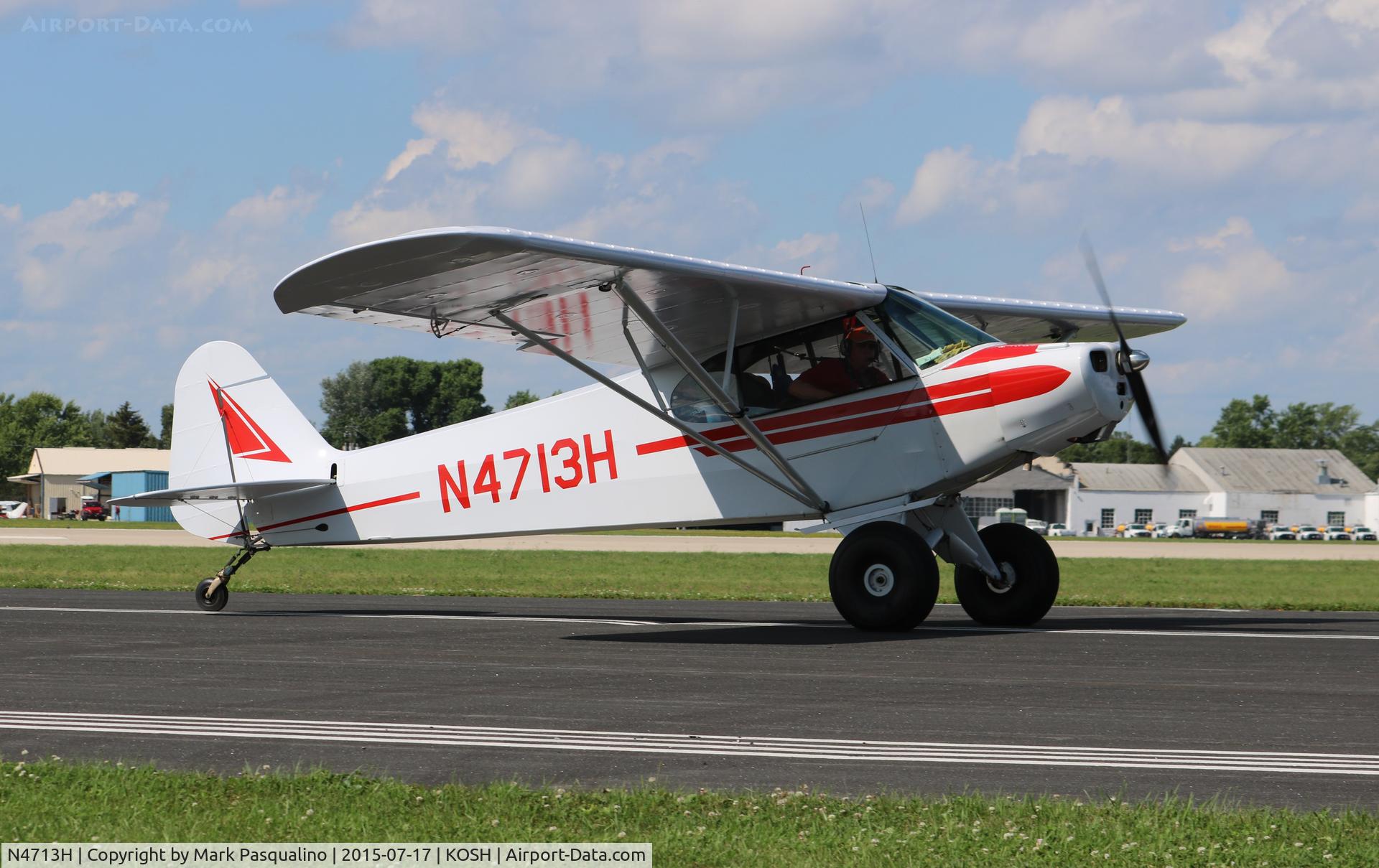 N4713H, 1948 Piper PA-11 Replica Cub Special C/N 11-501, Piper PA-11