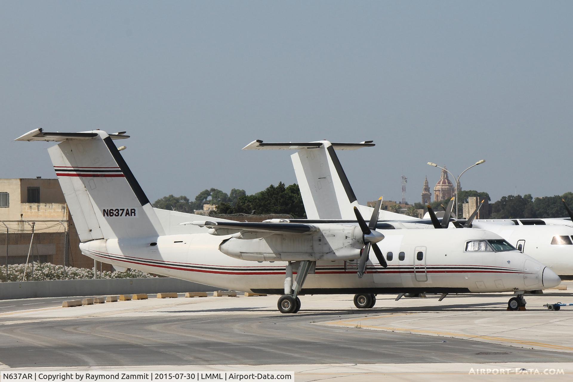N637AR, 1991 De Havilland Canada DHC-8-102A Dash 8 Dash 8 C/N 265, Dehavilland Dash-8 N637AR of EP Aviation
