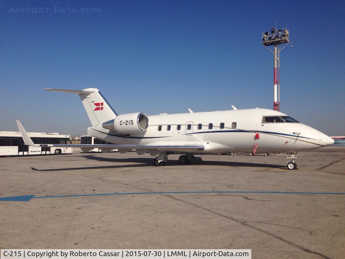 C-215, 2001 Bombardier Challenger 604 (CL-600-2B16) C/N 5515, Apron 9