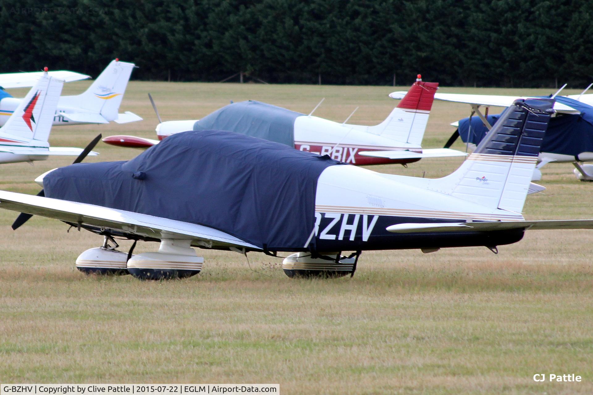 G-BZHV, 2000 Piper PA-28-181 Cherokee Archer III C/N 2843382, Resting at White Waltham EGLM