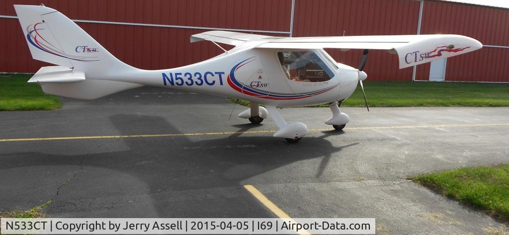 N533CT, 2007 Flight Design CTSW C/N 07-03-15, 2007 Flight Design CTSW