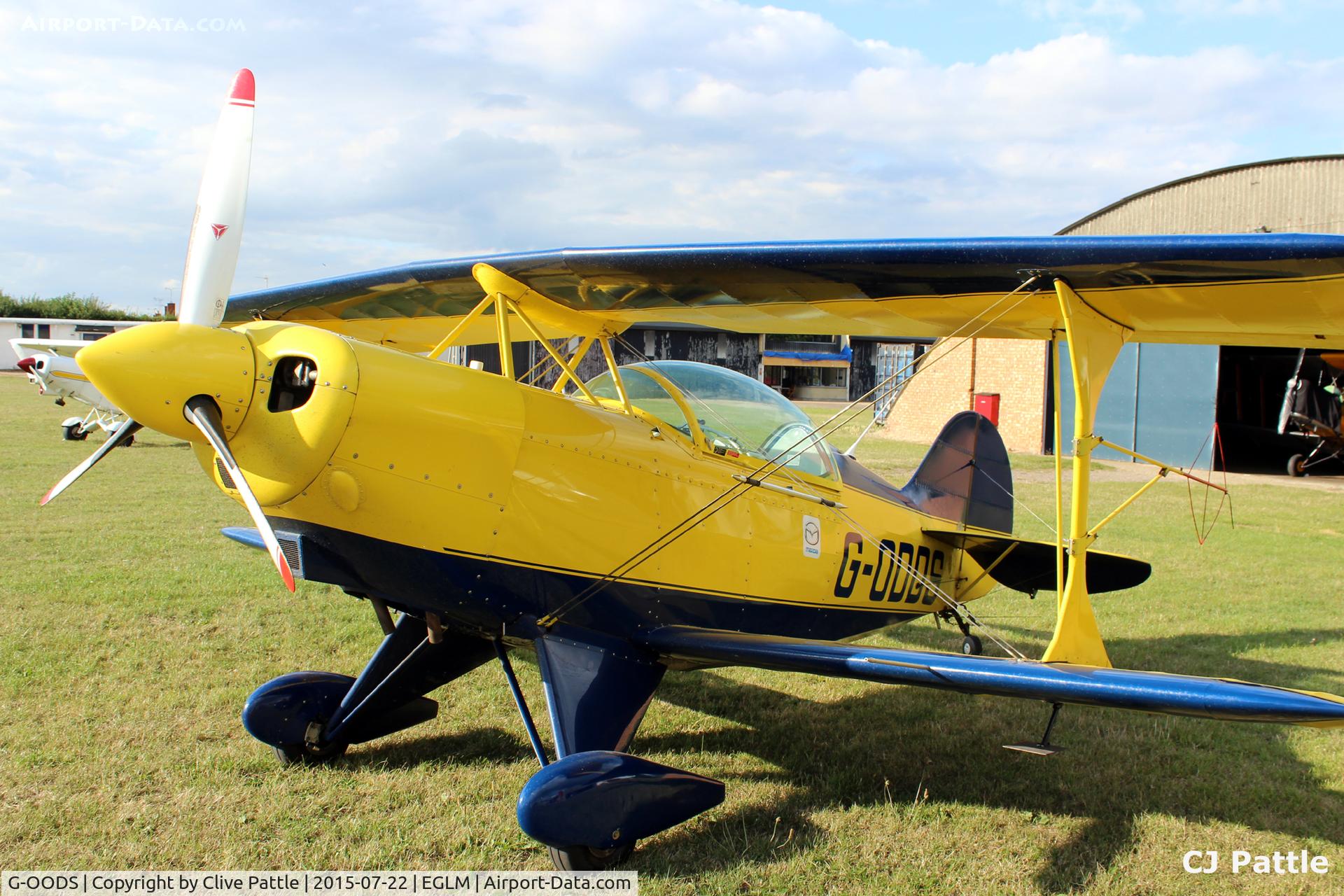 G-OODS, Extra EA-230 C/N SAS01, Parked up at White Waltham EGLM