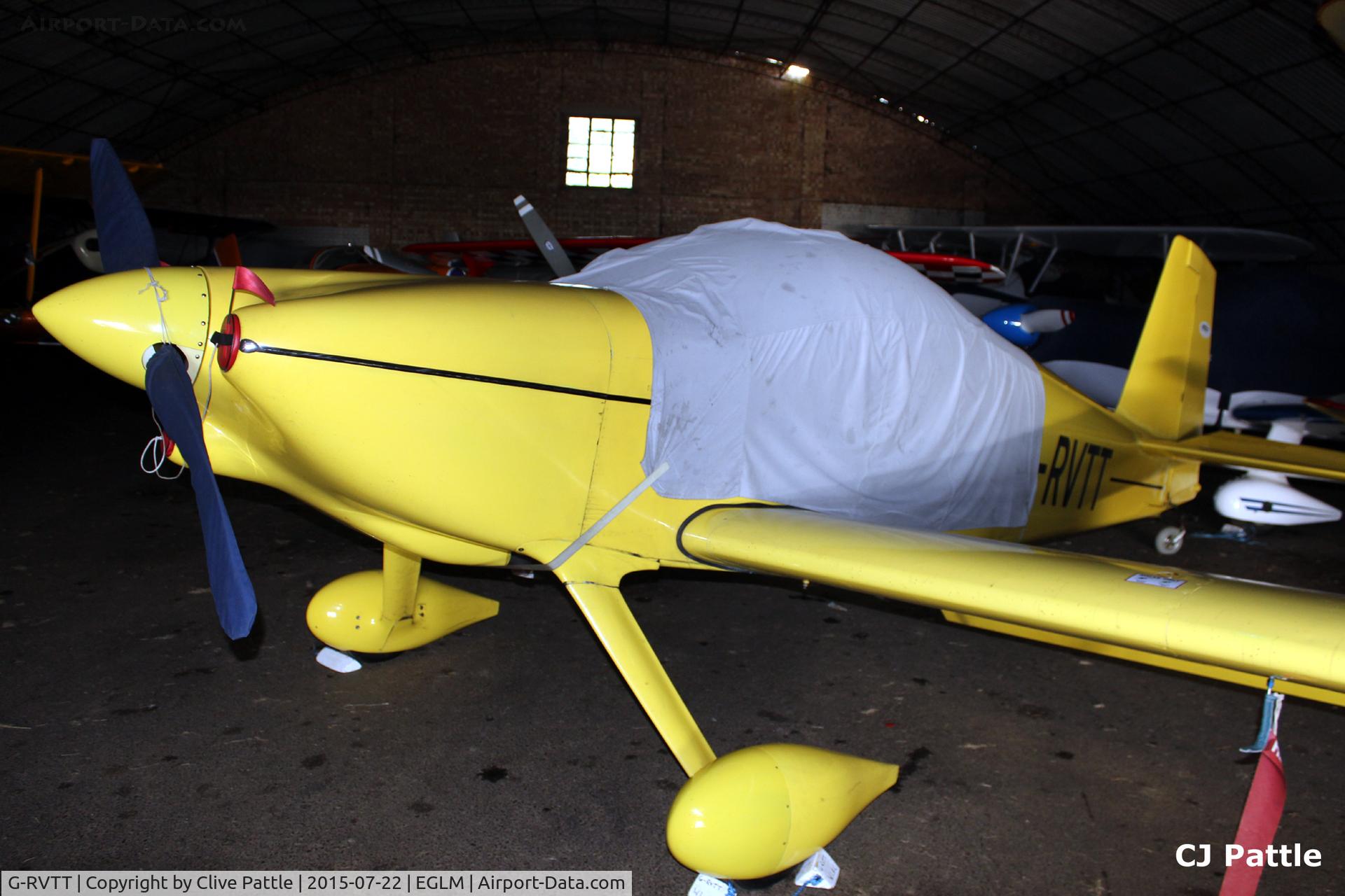 G-RVTT, 2003 Vans RV-7 C/N PFA 323-13852, Hangared at White Waltham EGLM
