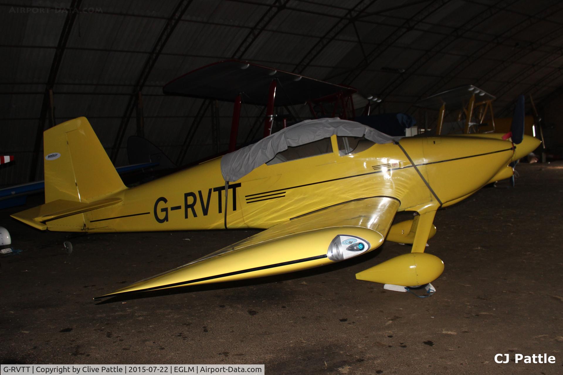 G-RVTT, 2003 Vans RV-7 C/N PFA 323-13852, Hangared at White Waltham EGLM