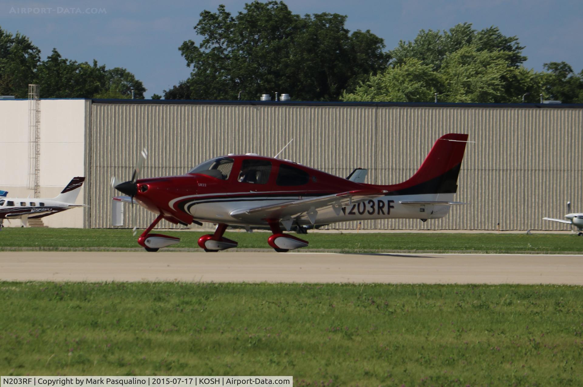 N203RF, 2003 Cirrus SR22 C/N 0453, Cirrus SR22