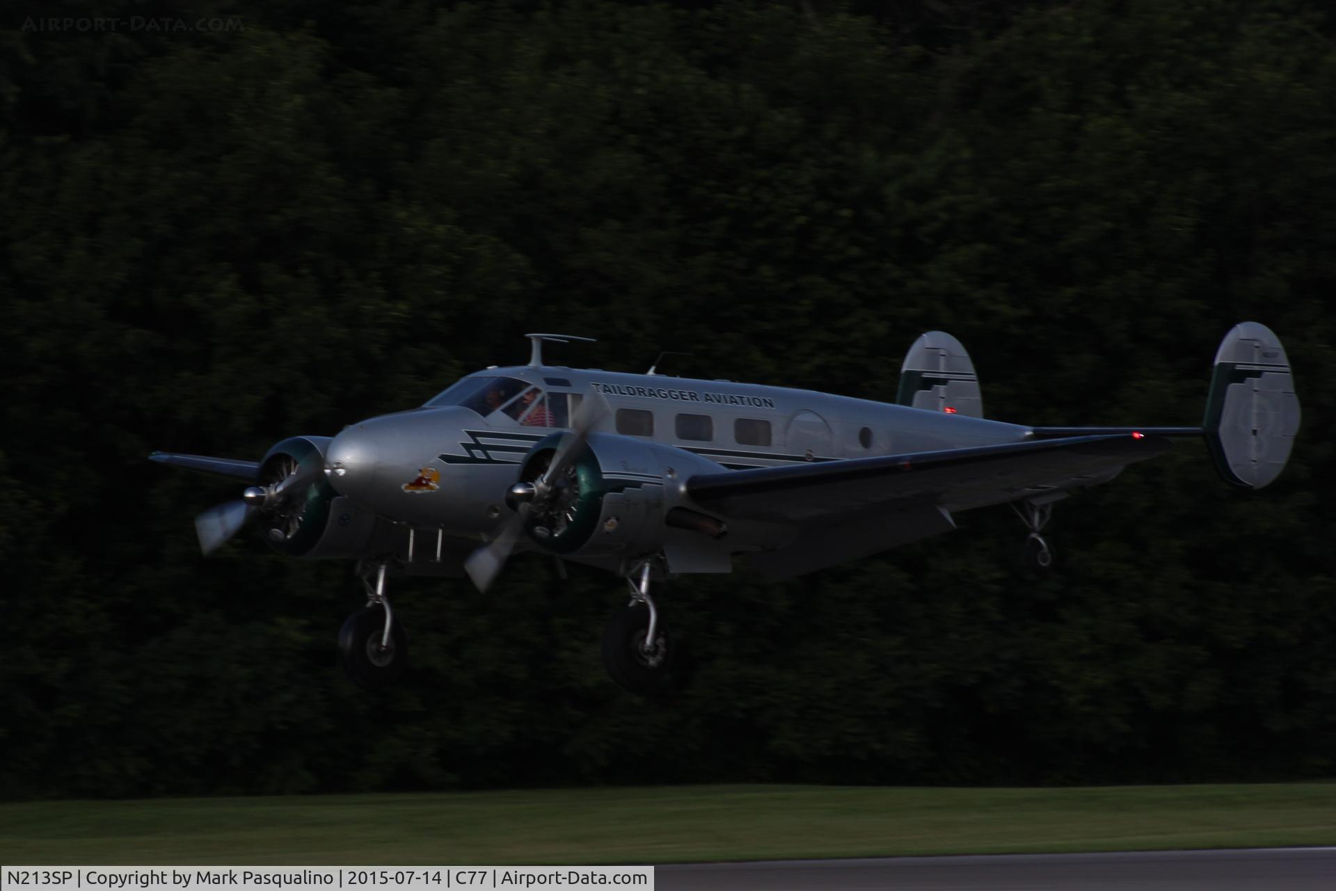 N213SP, 1952 Beech C-45H Expeditor C/N AF-860, Beech C-45H