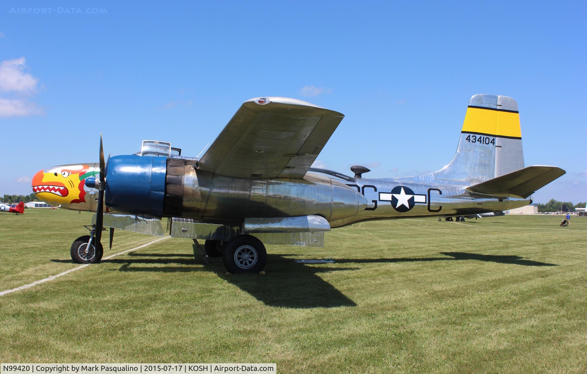 N99420, 1944 Douglas B-26B Invader C/N 27383, Douglas B-26B
