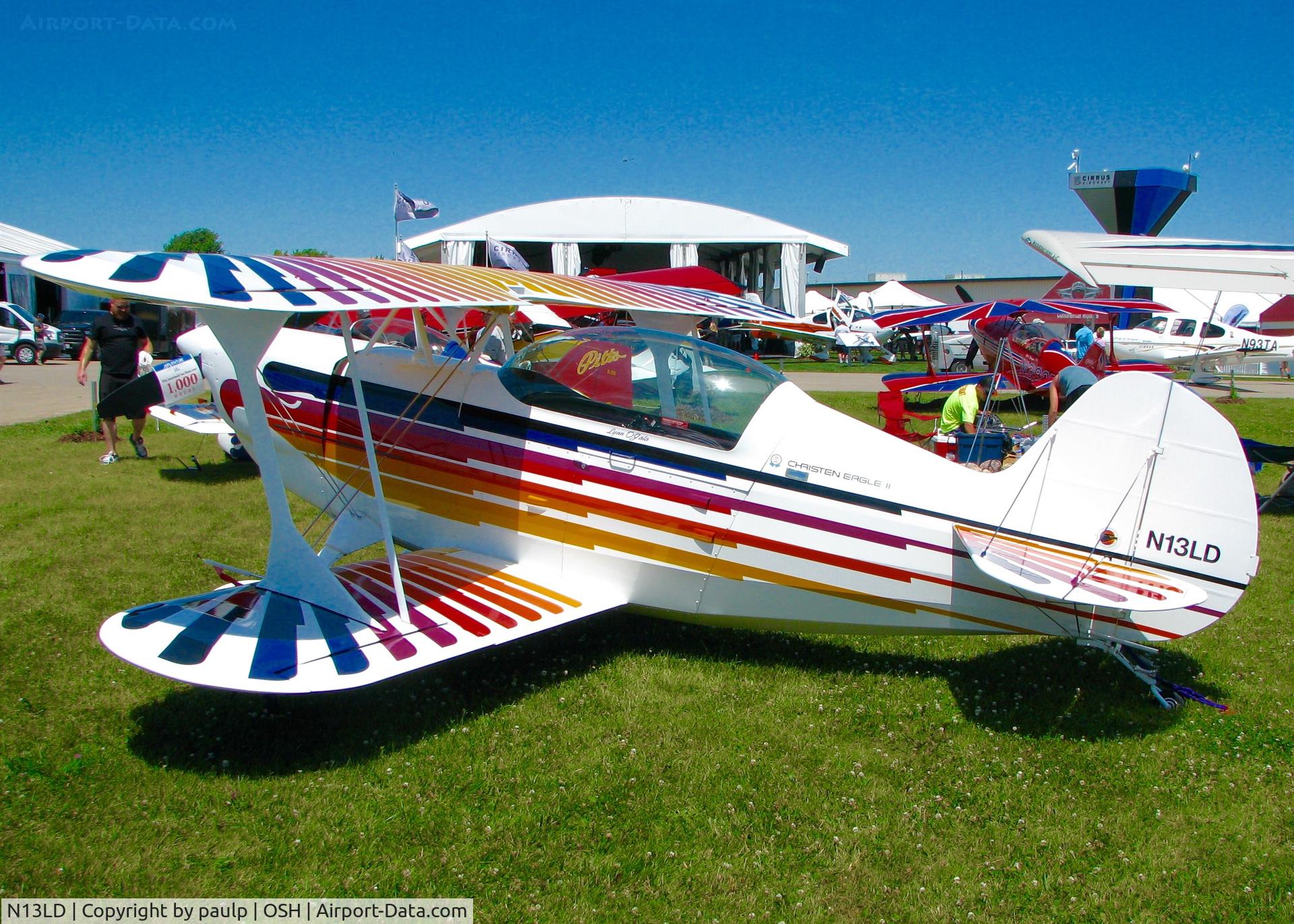 N13LD, 1990 Christen Eagle II C/N O'CONNELL-0001, At AirVenture