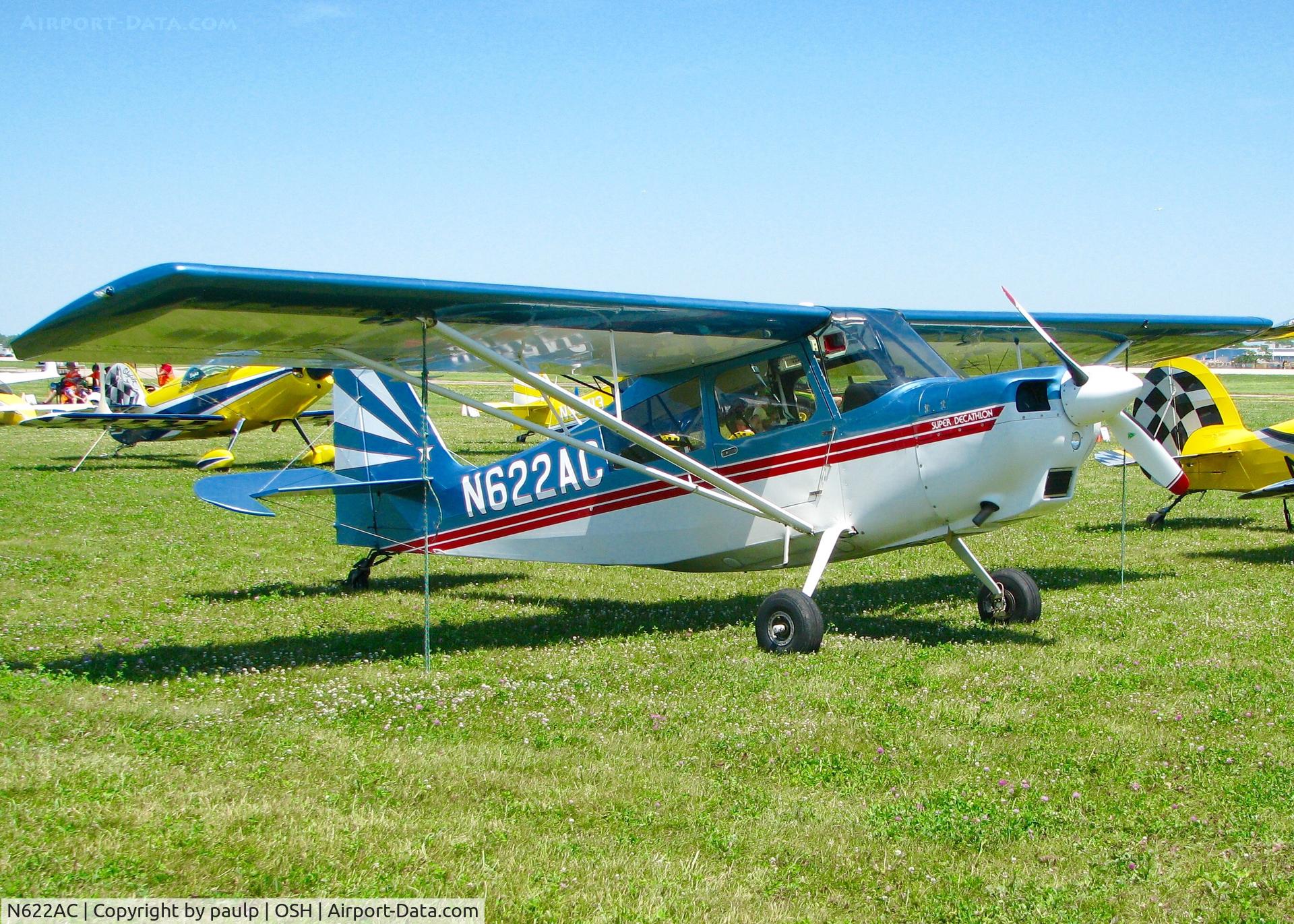 N622AC, 1998 American Champion 8KCAB Super Decathlon C/N 810-98, At AirVenture