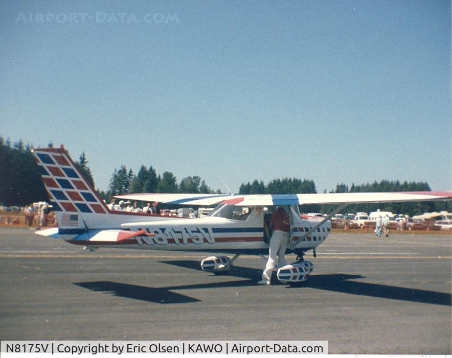N8175V, 1974 Cessna A150M Aerobat C/N A1500555, Taken in 1983 at what was the then Arlington EAA Fly-in.