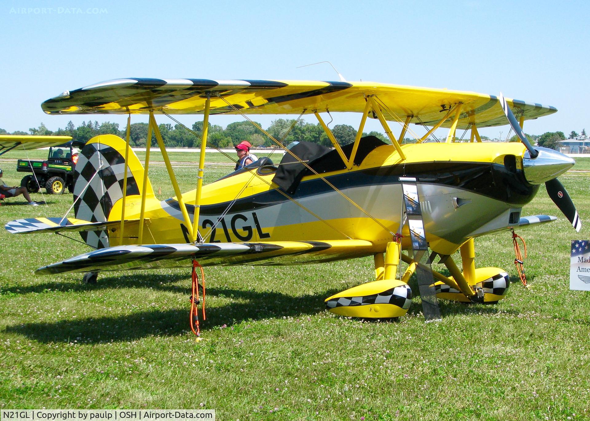 N21GL, 2013 Waco 2T-1A-2 Sport Trainer C/N 1200, At AirVenture