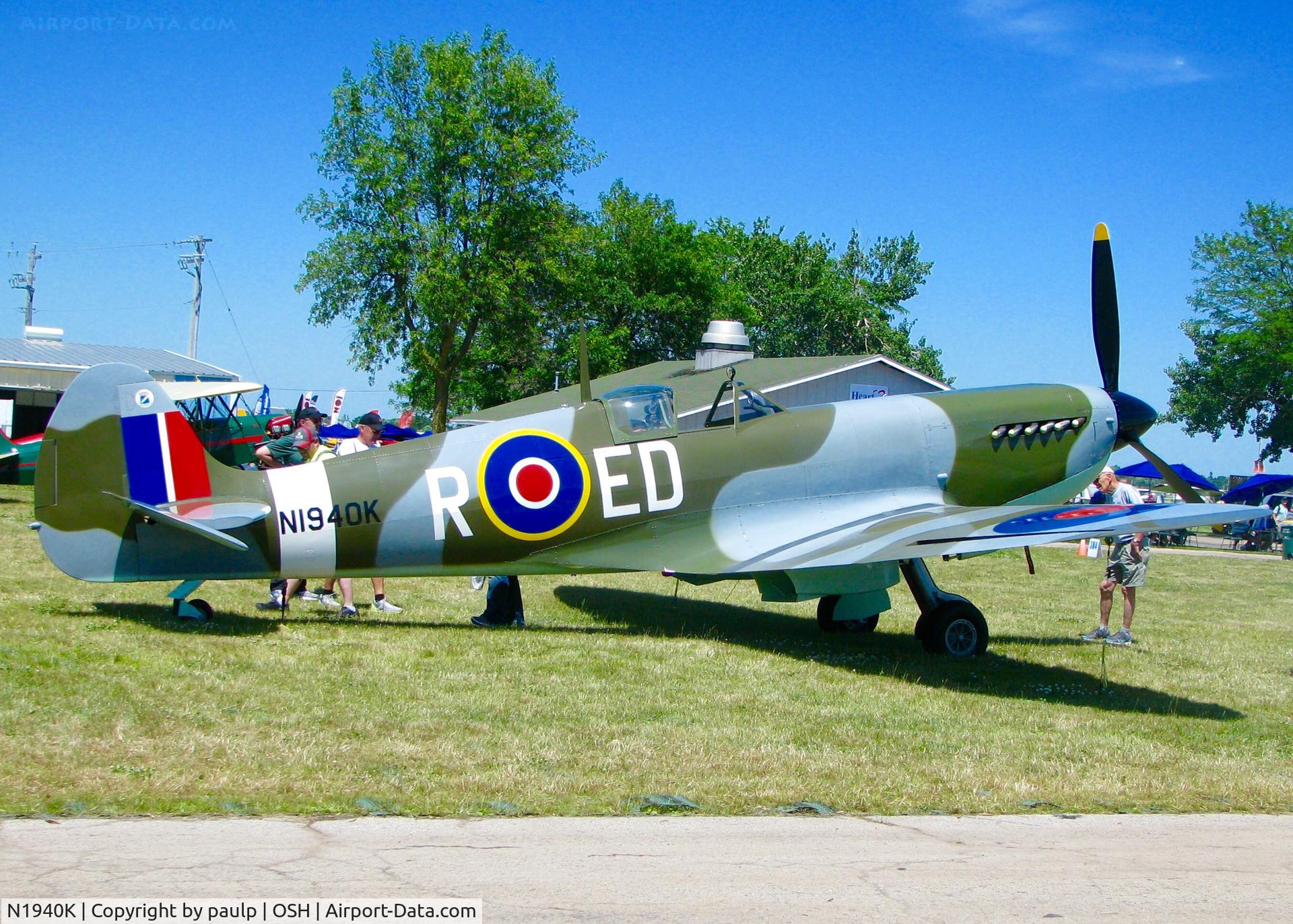 N1940K, 2003 Jurca MJ-100 Spitfire C/N MK9EX, At AirVenture