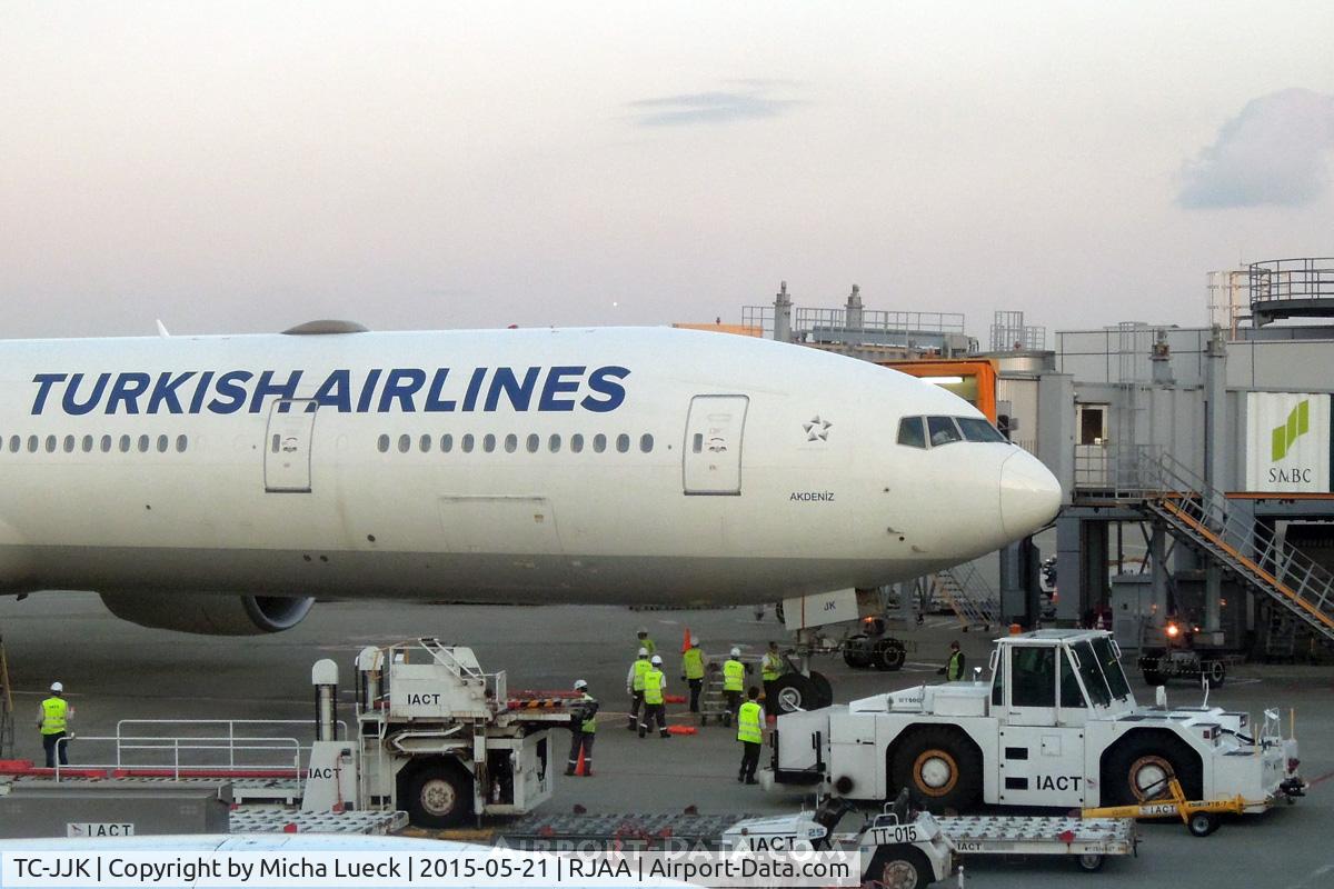 TC-JJK, 2010 Boeing 777-3F2/ER C/N 40711, At Narita