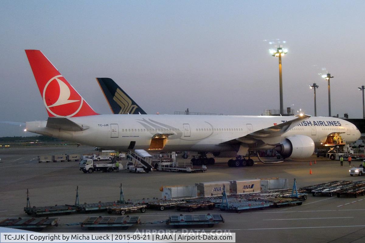 TC-JJK, 2010 Boeing 777-3F2/ER C/N 40711, At Narita