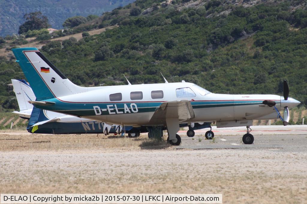 D-ELAO, 1986 Piper PA-46 Malibu JetProp DLX C/N 46-8608019, Parked