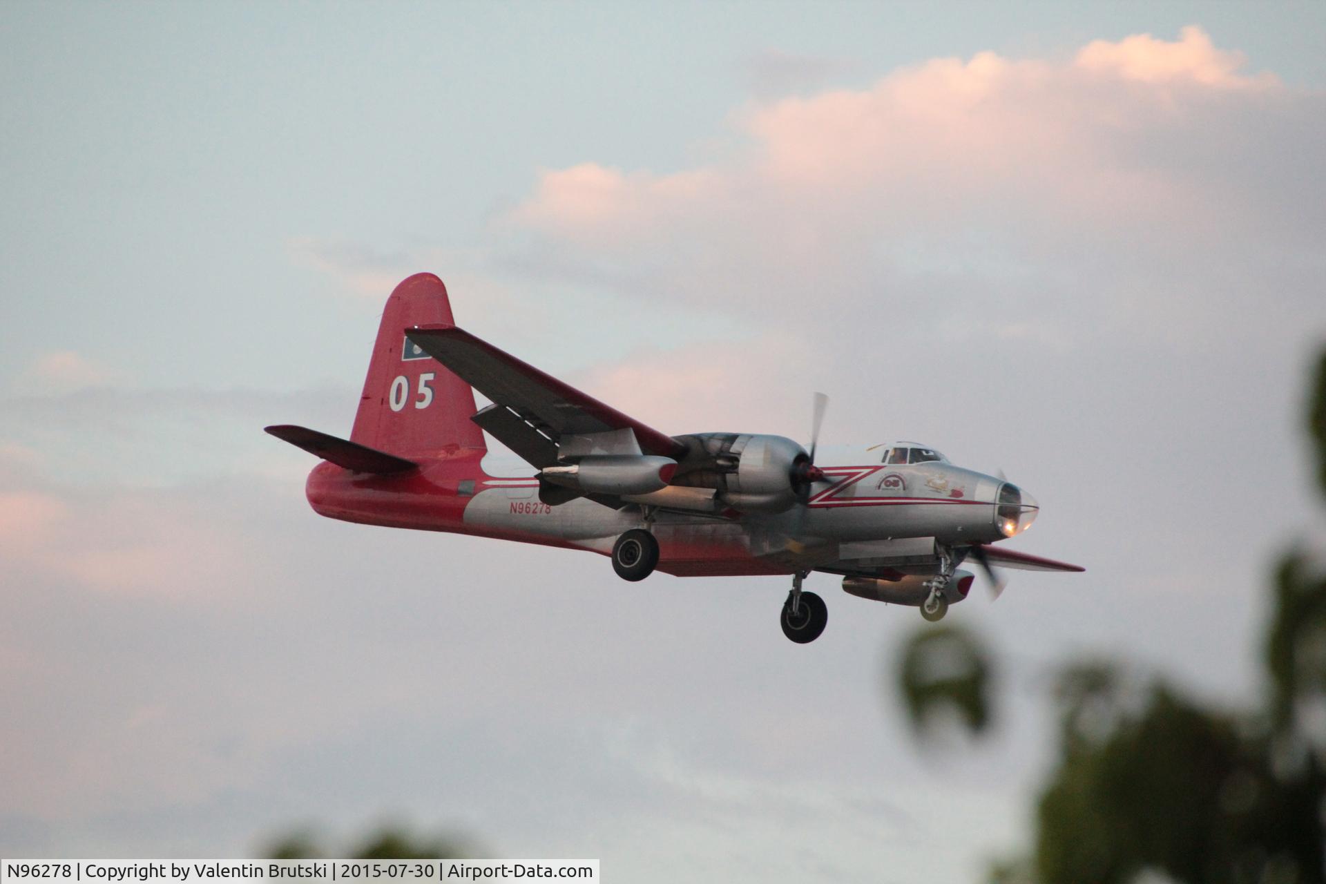 N96278, Lockheed P2V-5F Neptune C/N 426-5340, McClellan Air Park, Sacramento . CA