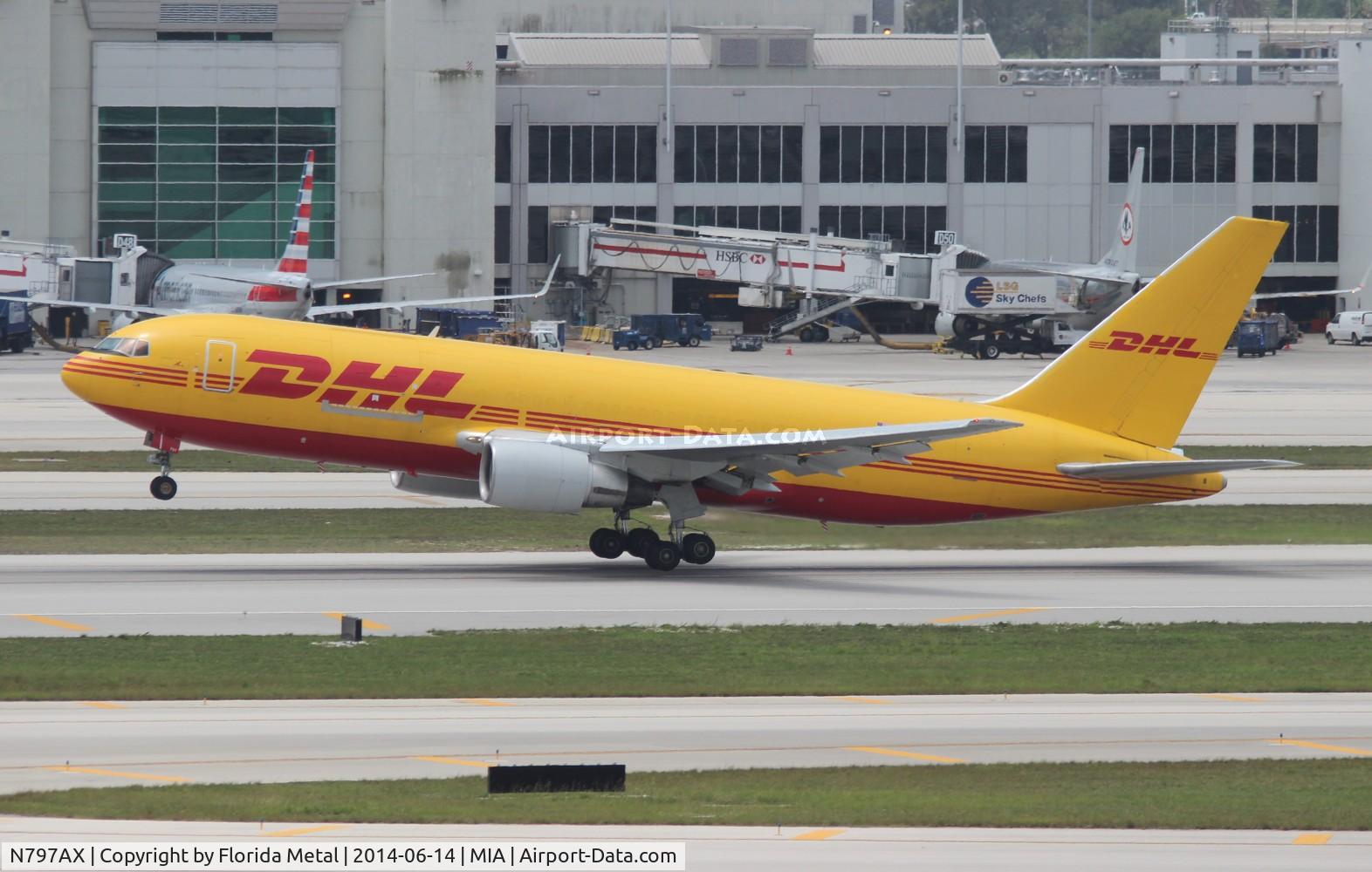 N797AX, 1985 Boeing 767-281 C/N 23147, DHL 767-200