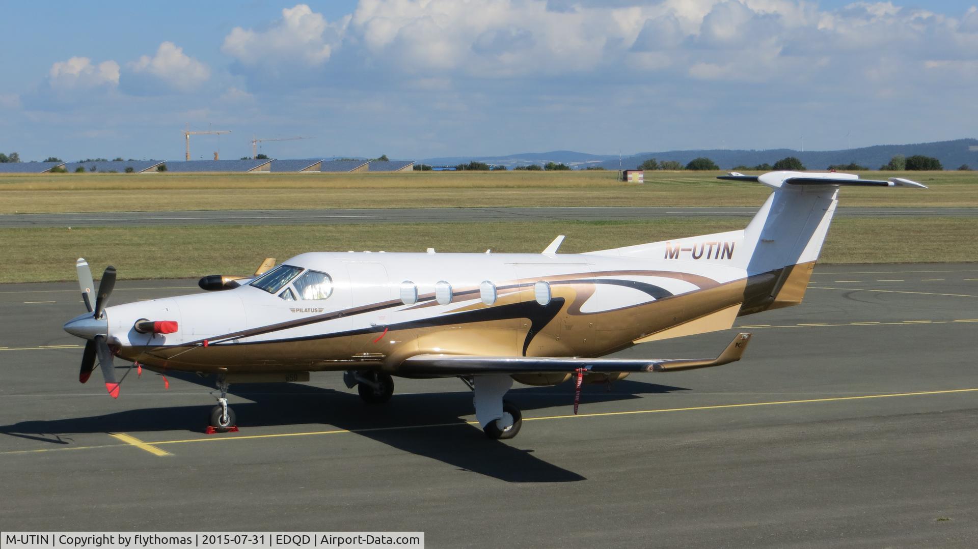 M-UTIN, 2005 Pilatus PC-12/45 C/N 659, M-UTIN Bayreuth airport