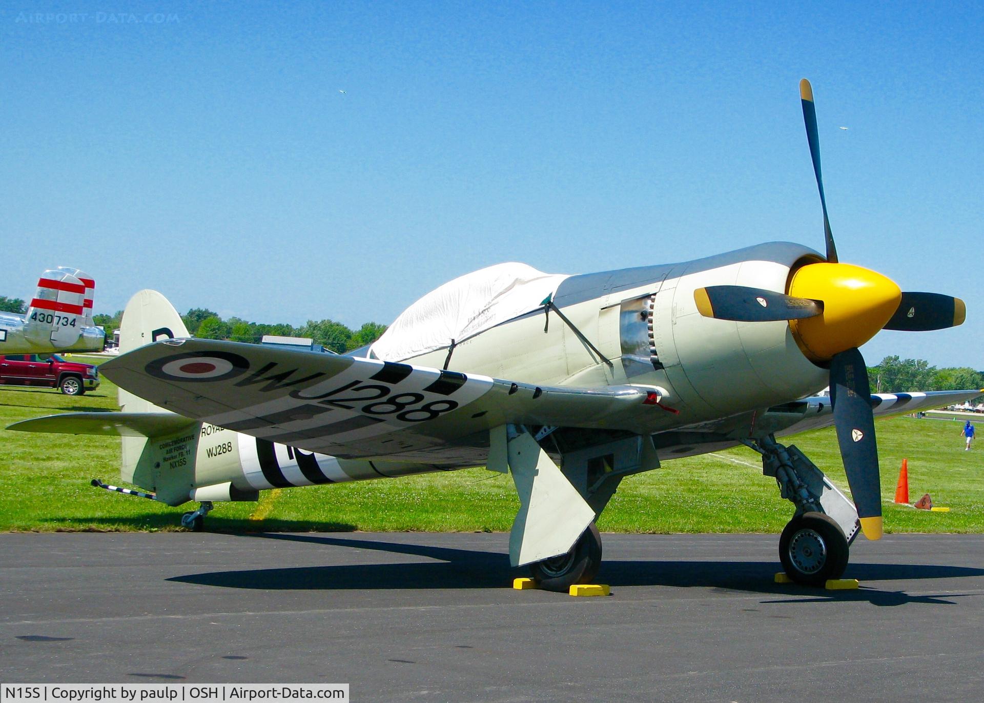 N15S, 1953 Hawker Sea Fury FB.11 C/N 41H/696792, At AirVenture