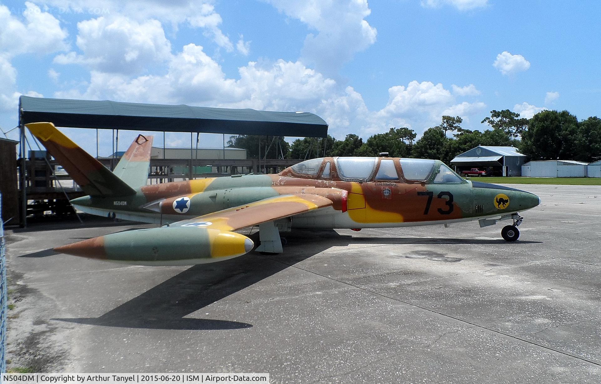 N504DM, 1966 Fouga (Valmet) CM-170R Magister C/N FM-73, On display @ the Kissimmee Air Museum