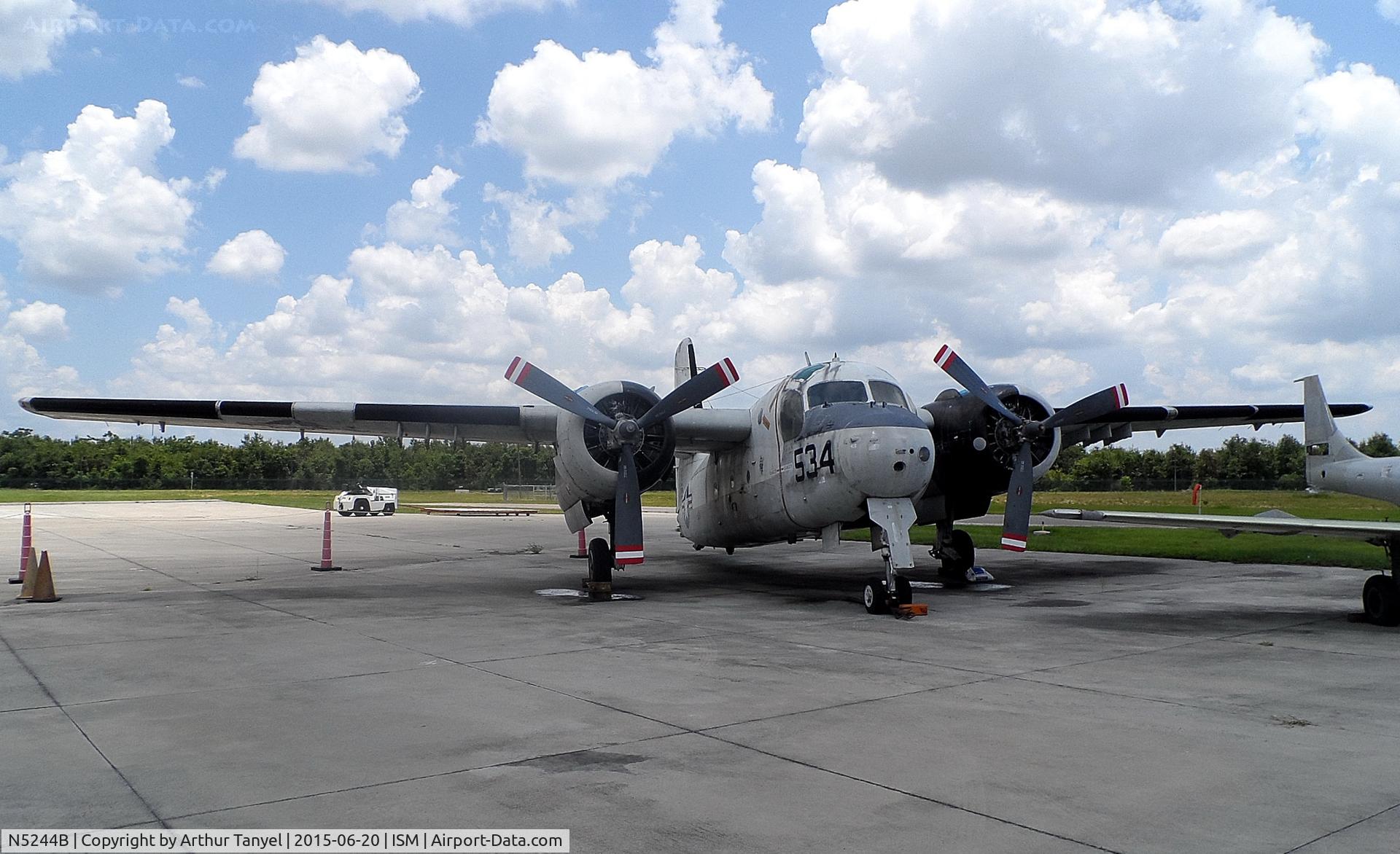 N5244B, 1957 Grumman US-2B Tracker (G89) C/N 443, On display @ the Kissimmee Air Museum