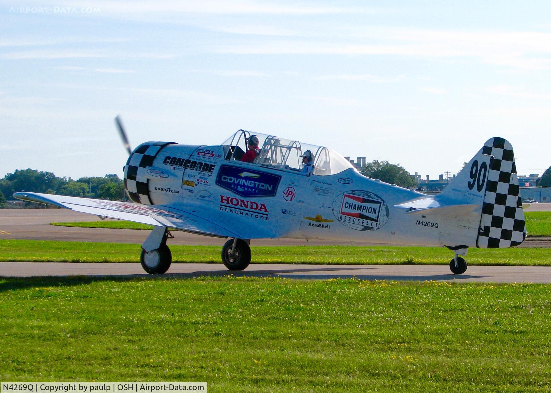 N4269Q, 1953 North American T-6G Texan C/N 197-5, At AirVenture