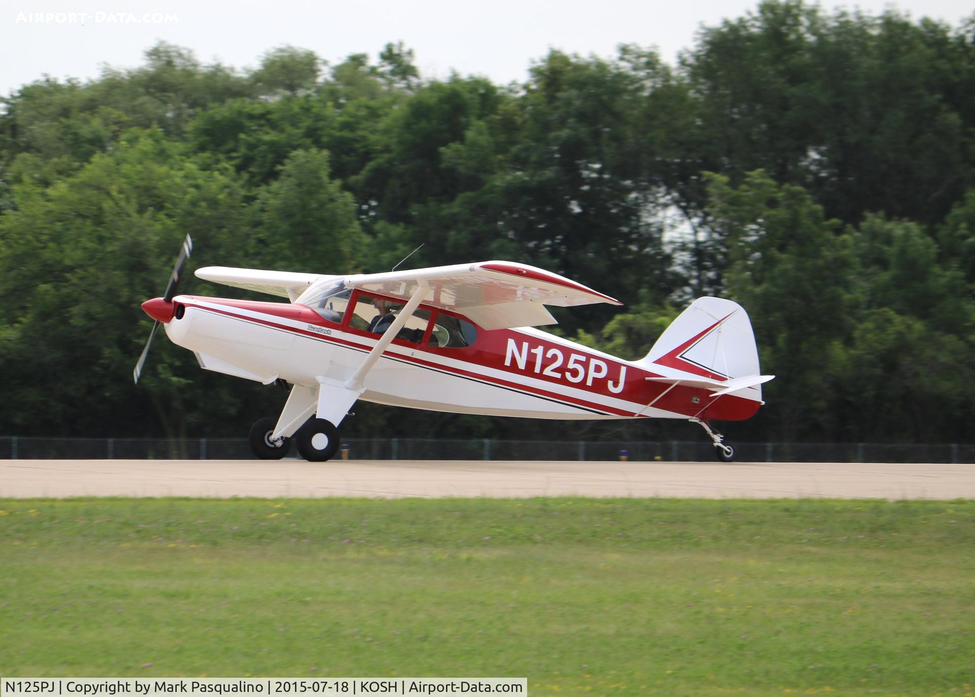 N125PJ, Barrows Bearhawk C/N 570, Bearhawk
