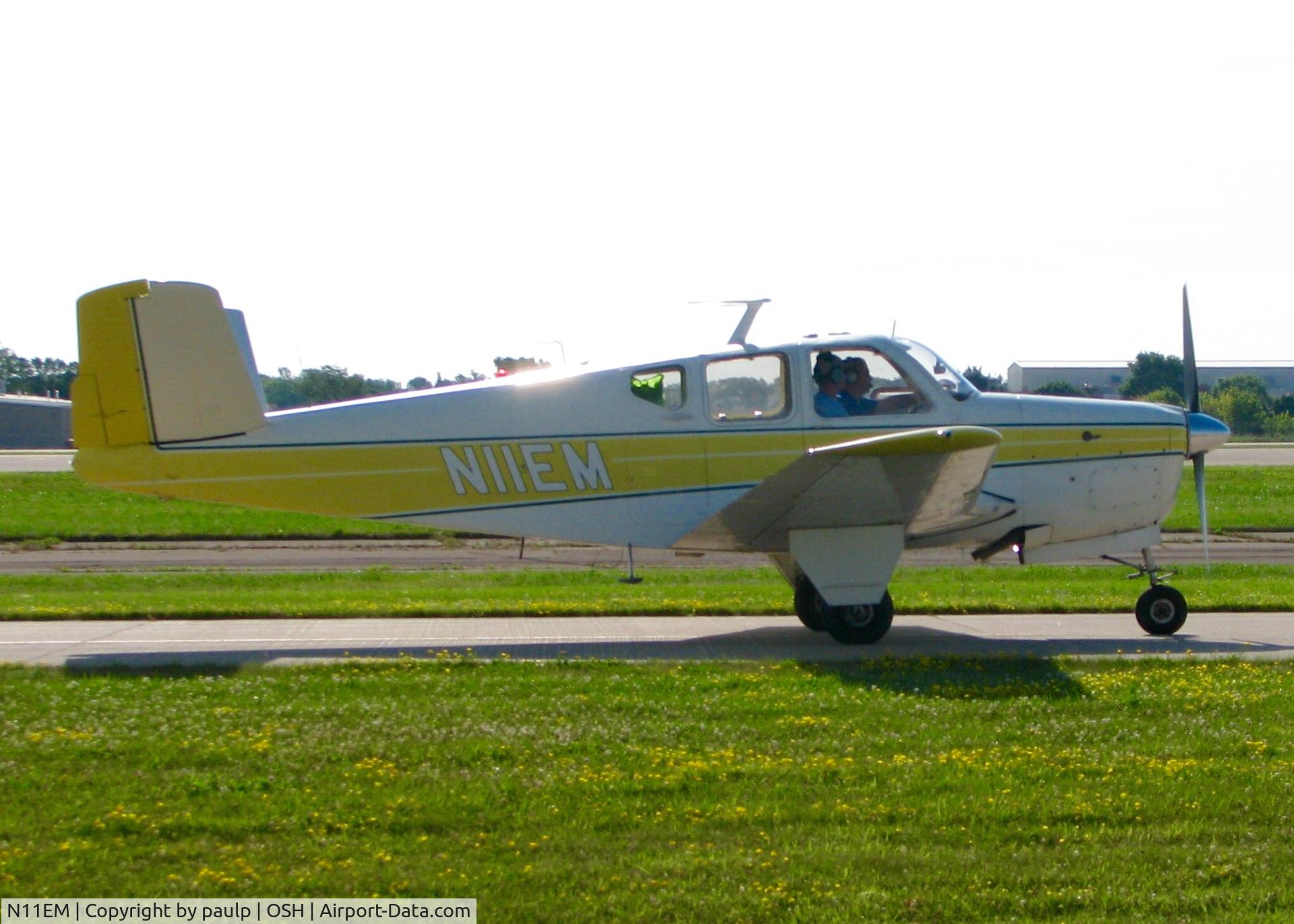 N11EM, 1957 Beech H35 Bonanza C/N D-5159, At AirVenture