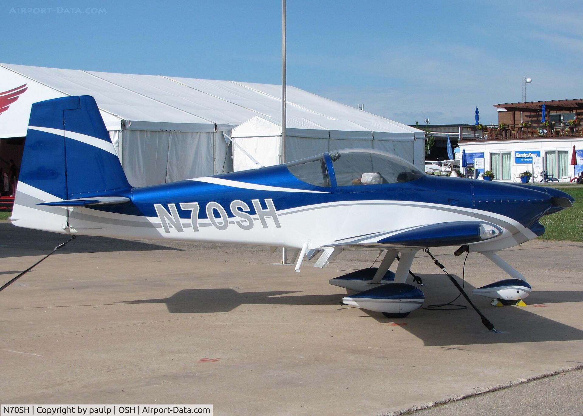 N70SH, Vans RV-7A C/N 71108, At AirVenture