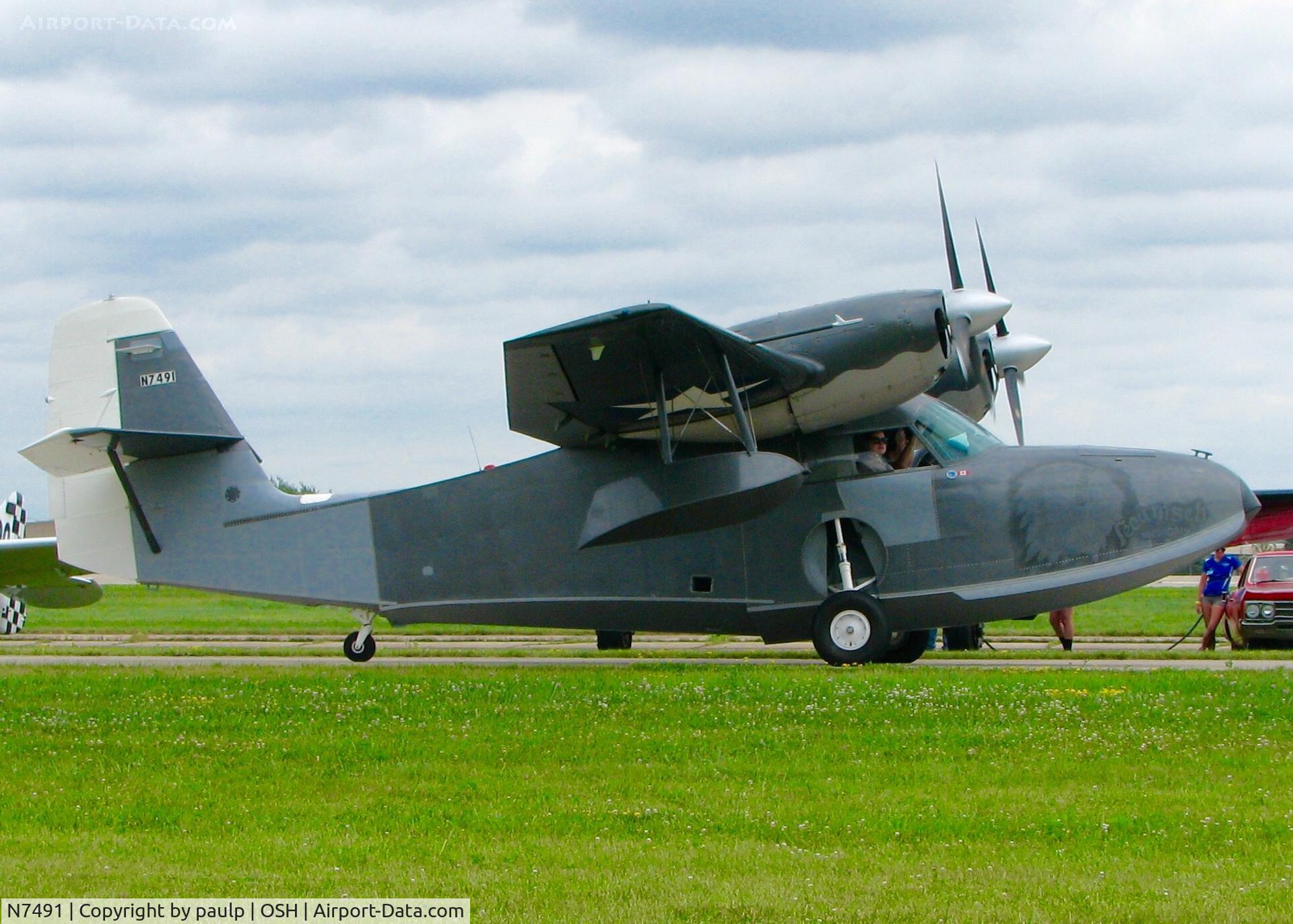 N7491, 1942 Grumman G-44 Widgeon C/N 1240, At AirVenture