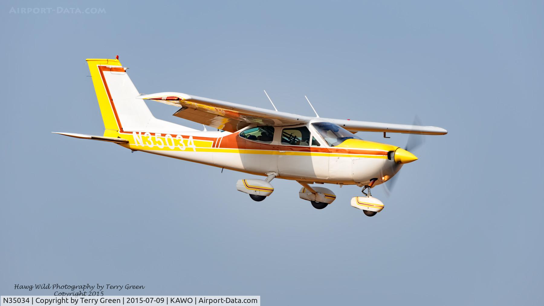 N35034, 1974 Cessna 177B Cardinal C/N 17702170, 2015 Arlington Washington Fly-In
