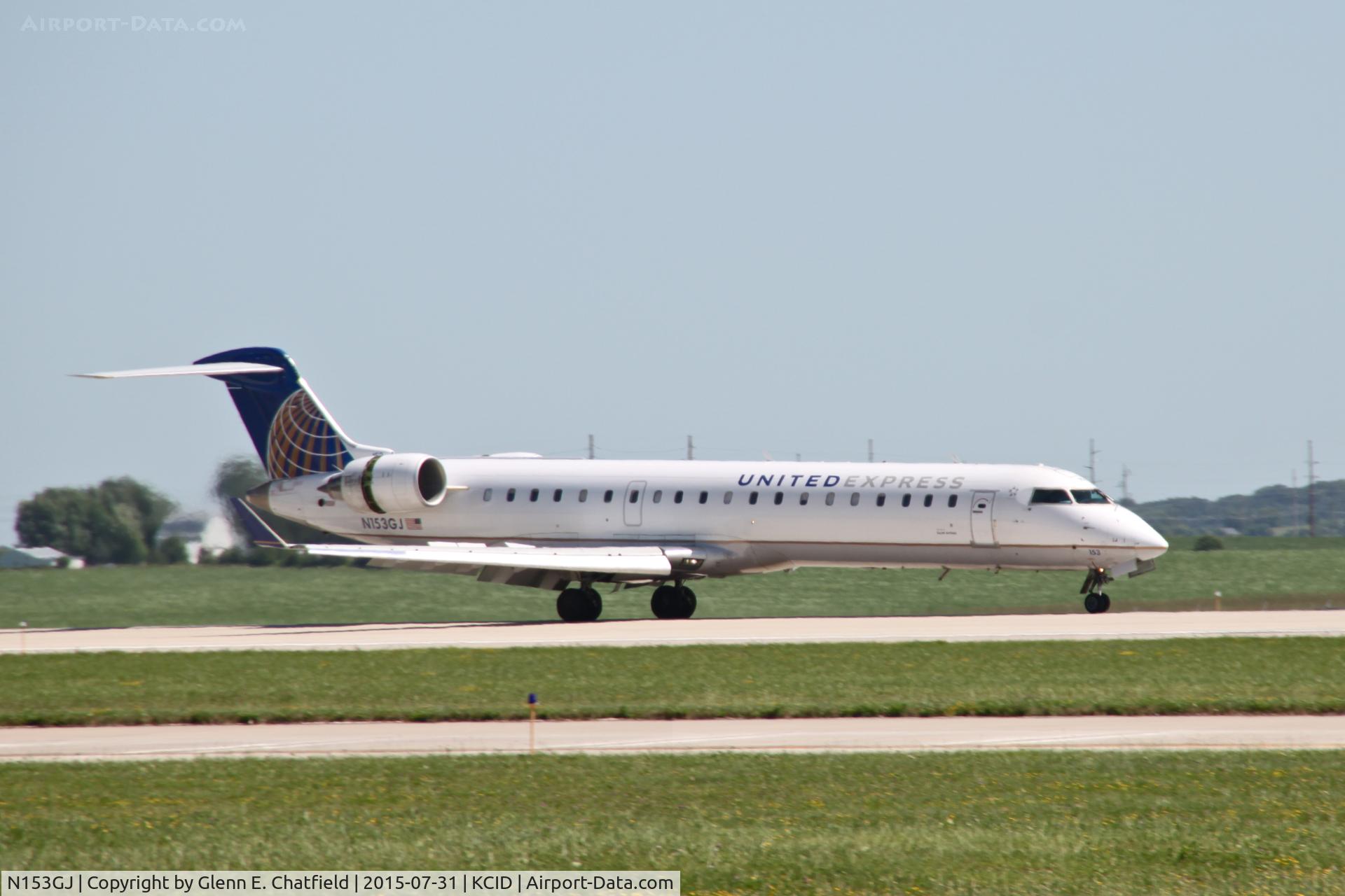 N153GJ, 2005 Bombardier CRJ-702 (CL-600-2C10) Regional Jet C/N 10219, Arriving runway 27