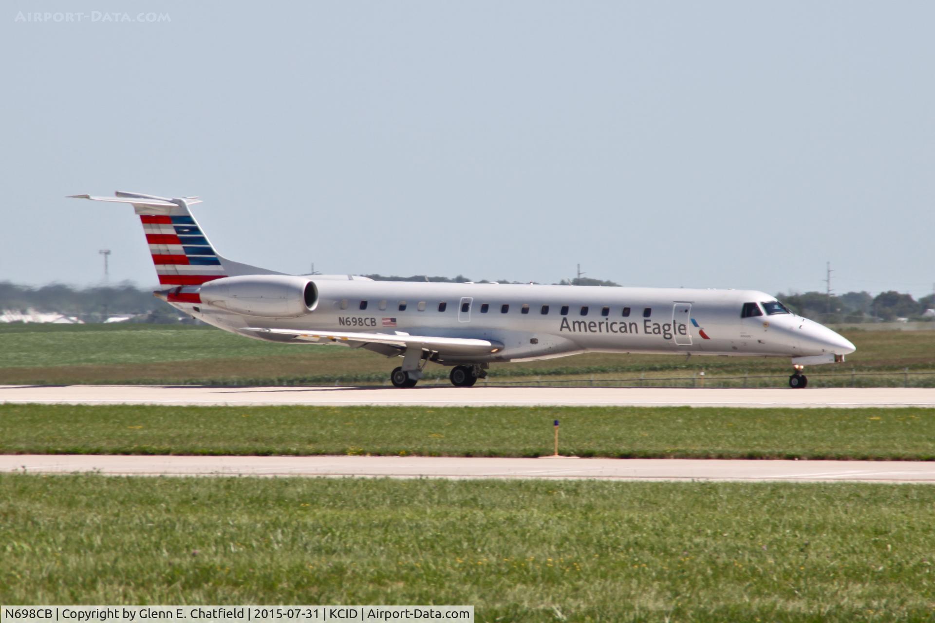 N698CB, 2004 Embraer ERJ-145LR (EMB-145LR) C/N 14500877, Arriving runway 27