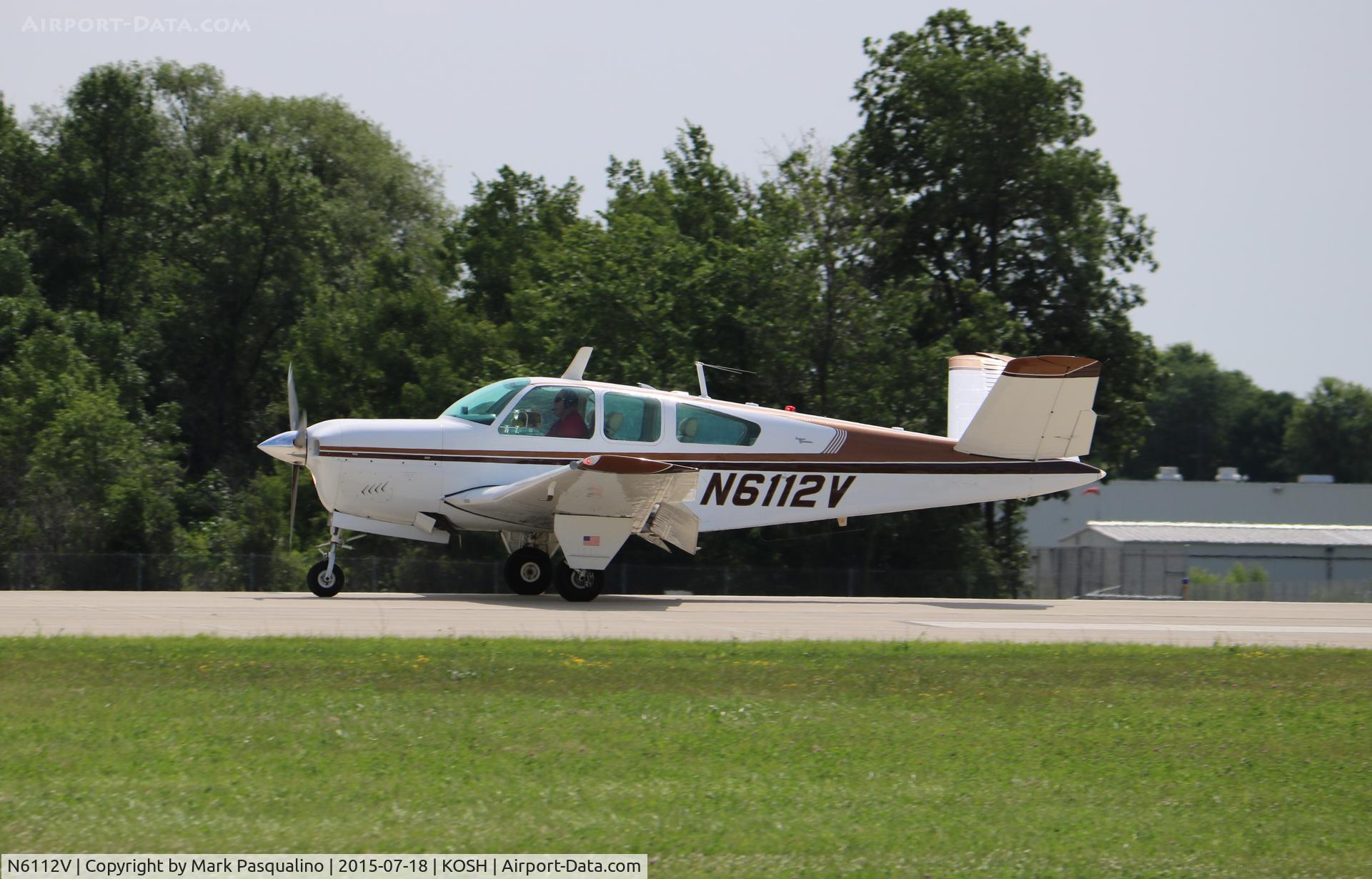 N6112V, 1965 Beech S35 Bonanza C/N D-7778, Beech S35