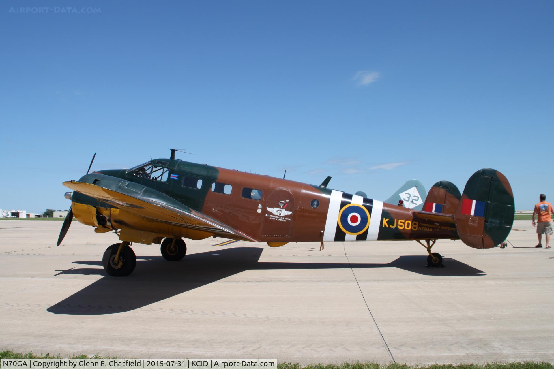 N70GA, 1946 Beech D18S C/N A-177, Giving rides for money