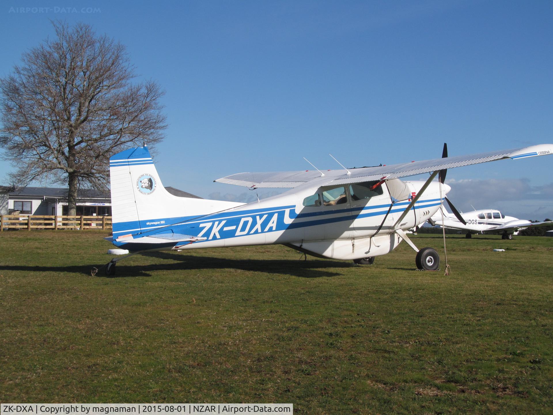 ZK-DXA, Cessna 180J C/N 18052516, Out in sun today