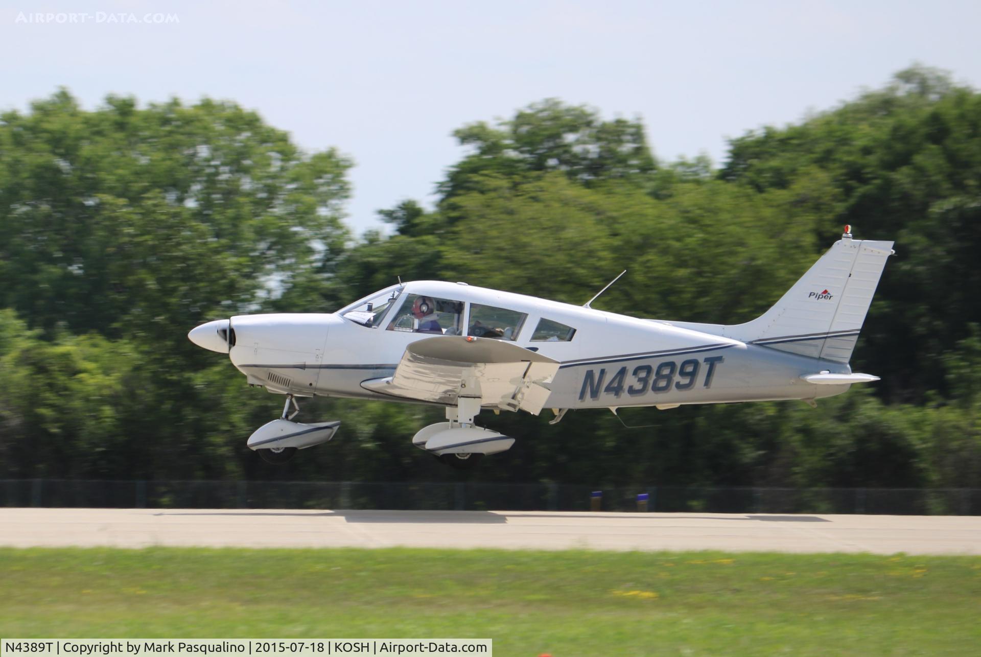 N4389T, 1972 Piper PA-28-180 Cherokee C/N 28-7205157, Piper PA-28-180