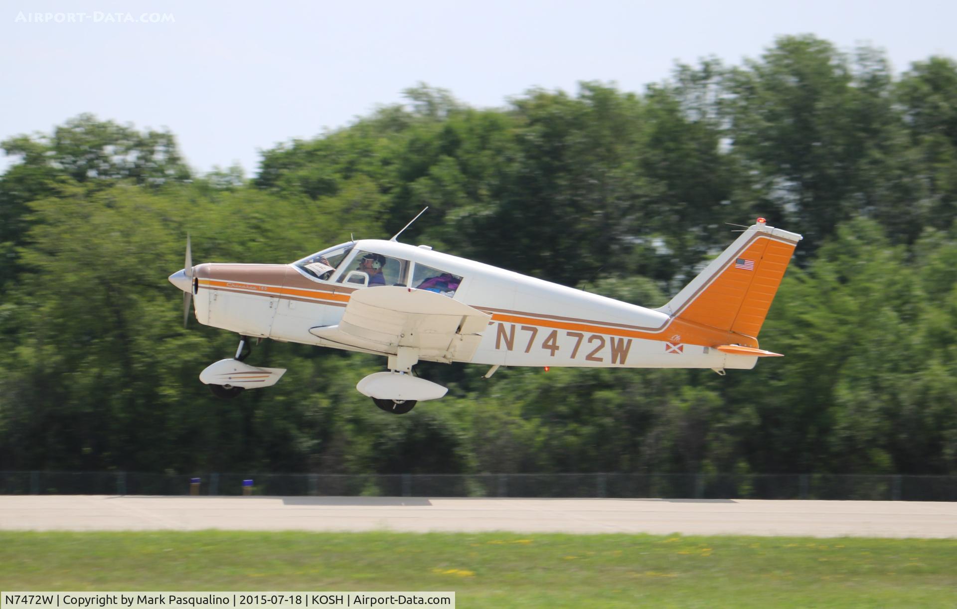 N7472W, 1963 Piper PA-28-180 Cherokee C/N 28-1377, Piper PA-28-180