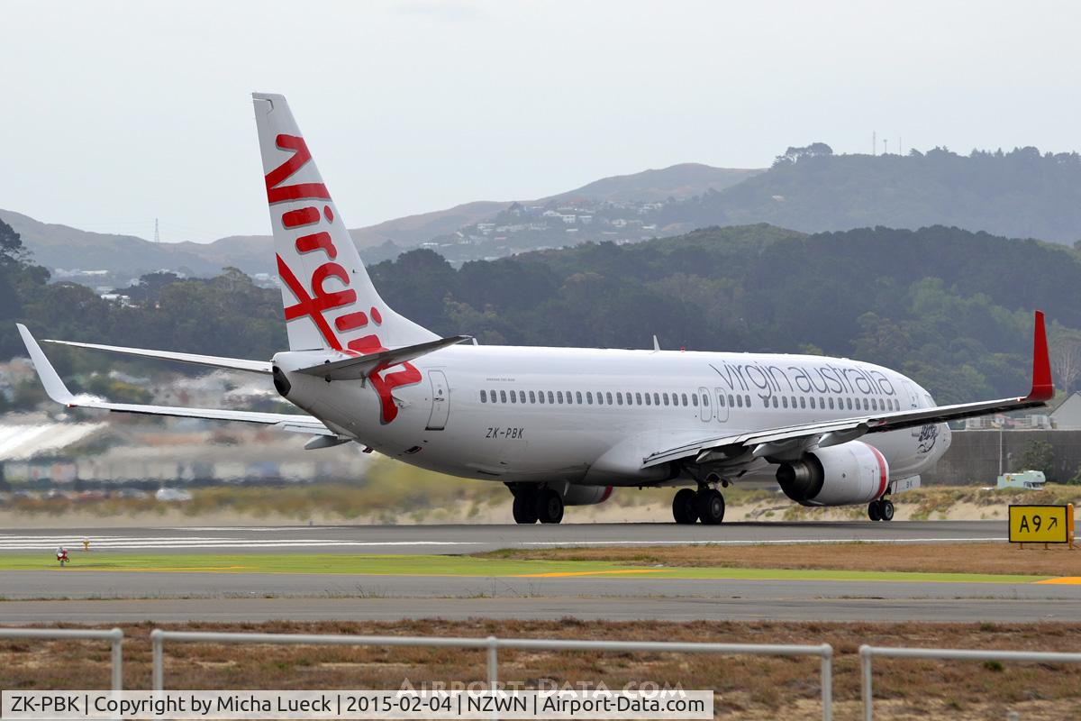 ZK-PBK, 2008 Boeing 737-8FE C/N 36604, Former 