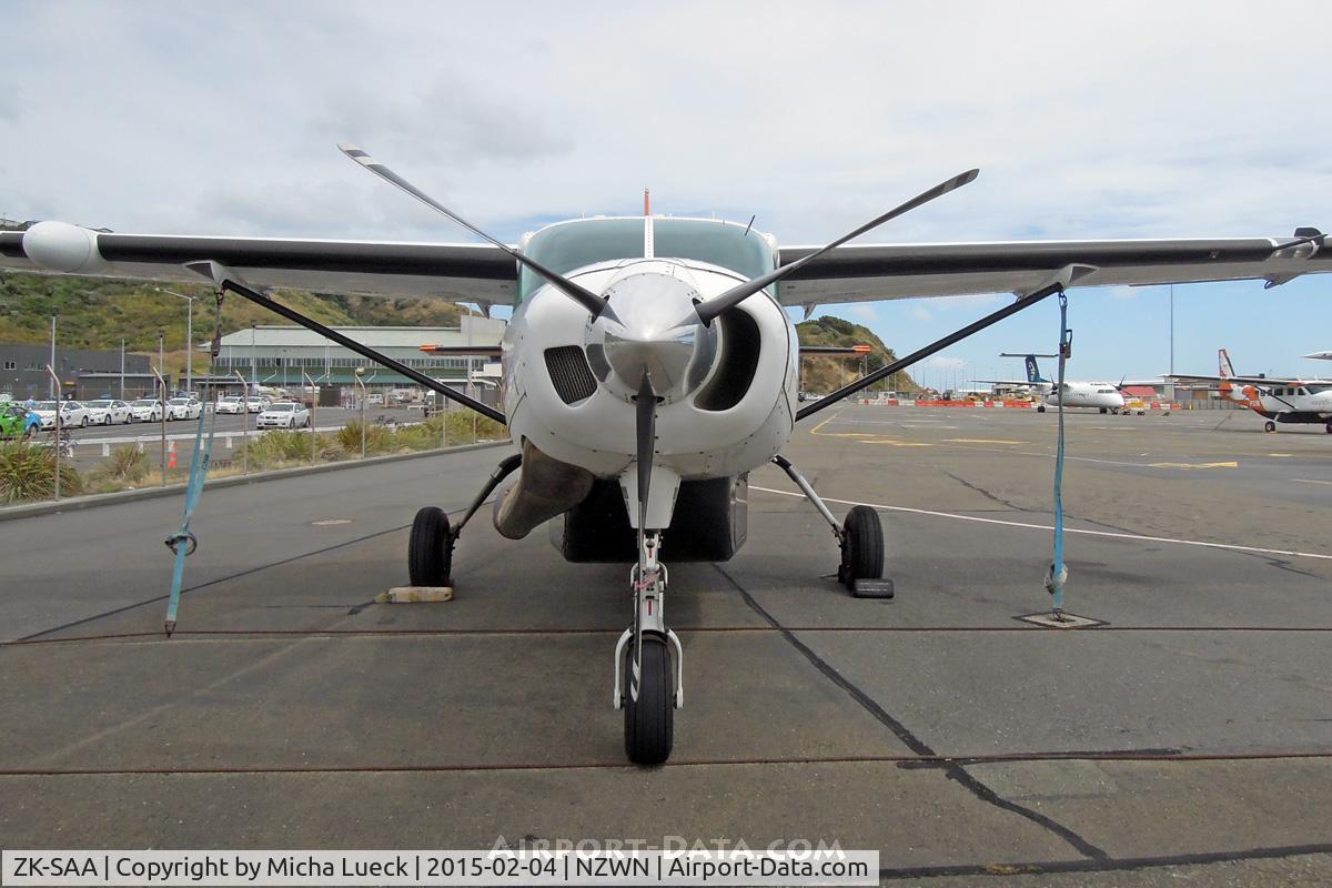 ZK-SAA, Cessna 208B Grand Caravan C/N 208B0862, At Wellington