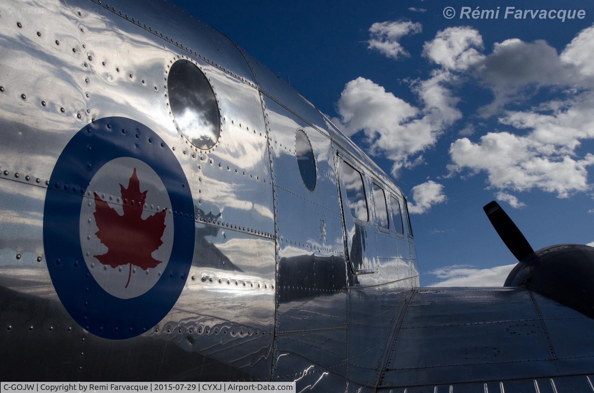 C-GOJW, 1952 Beech Expeditor 3NM C/N CA-109, Static display at Fort St. John International Airshow