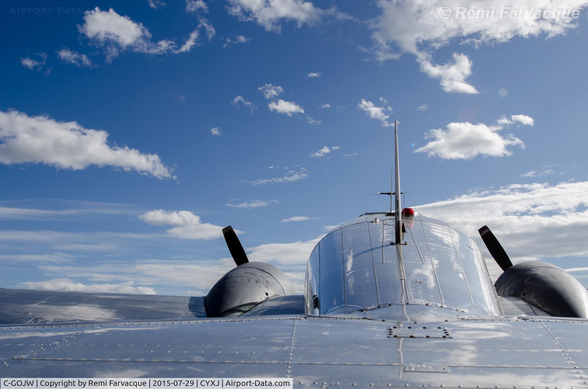 C-GOJW, 1952 Beech Expeditor 3NM C/N CA-109, Static display, Fort St. John International Airshow