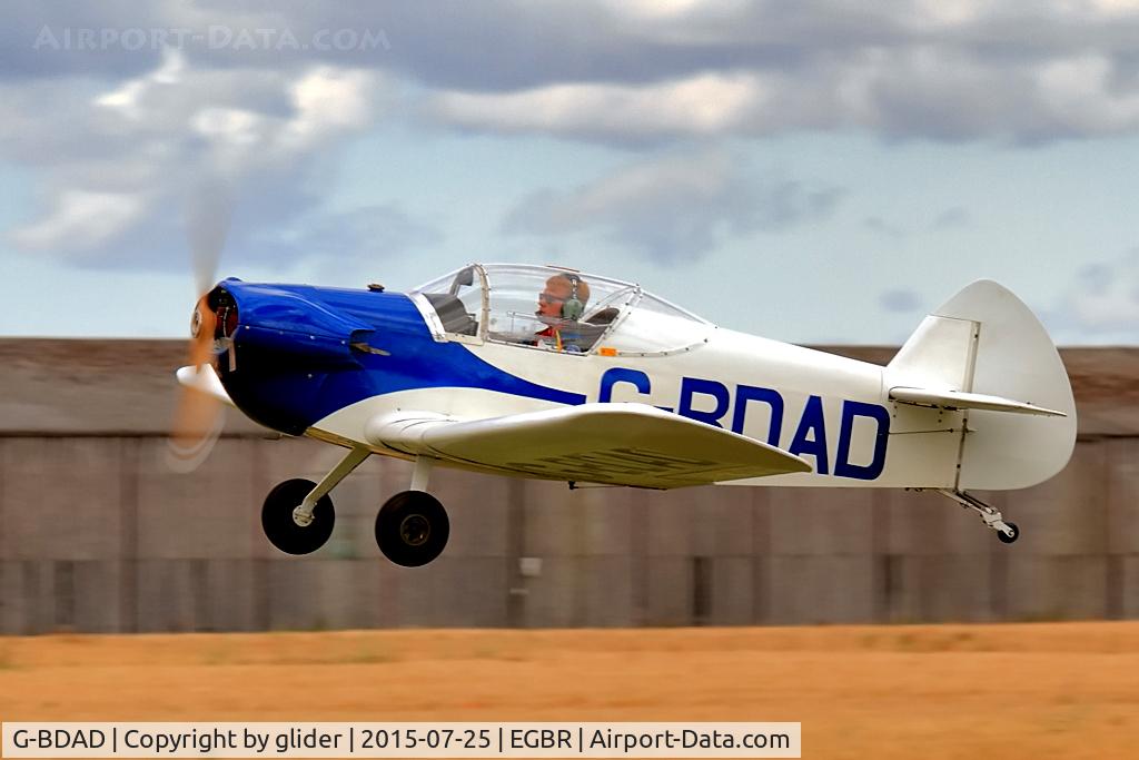 G-BDAD, 1976 Taylor JT-1 Monoplane C/N PFA 1453, Nice to see this one active again