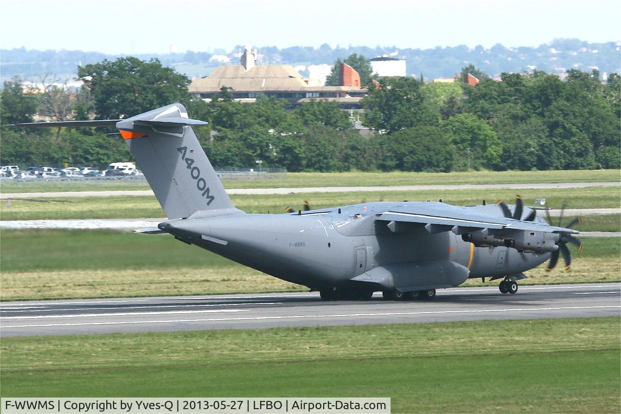 F-WWMS, 2010 Airbus A400M Atlas C/N 003, Airbus Military A-400M Atlas, Take off Rwy 14R, Toulouse Blagnac Airport (LFBO-TLS)