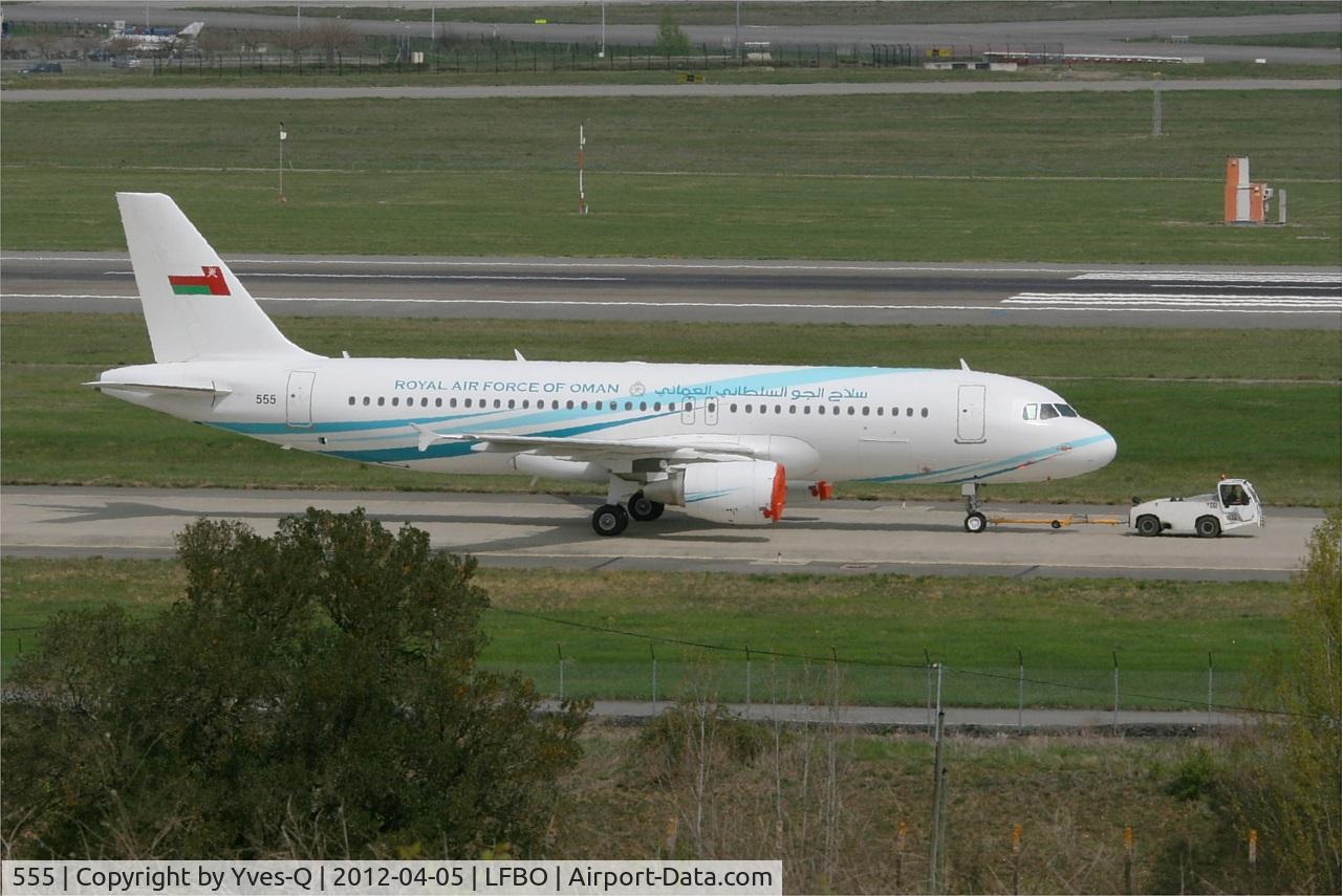 555, 2009 Airbus ACJ320 (A320-214/CJ) C/N 4117, Royal Air Force of Oman Airbus A320-214(CJ), Toulouse-Blagnac (LFBO-TLS)