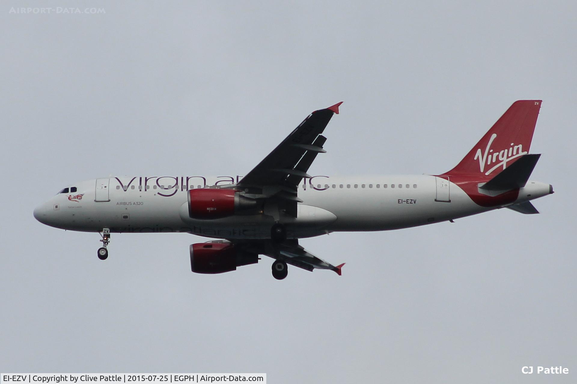 EI-EZV, 2003 Airbus A320-214 C/N 2001, In action at Edinburgh EGPH