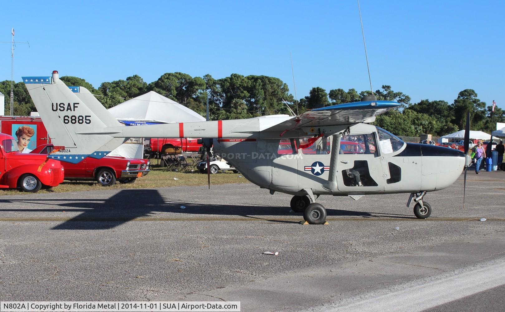 N802A, 1968 Cessna O-2A (M337B) Super Skymaster Super Skymaster C/N 337M-0174, Cessna O-2