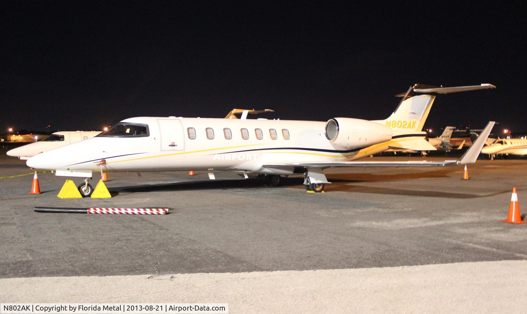 N802AK, 2010 Learjet 45 C/N 2128, Lear 45