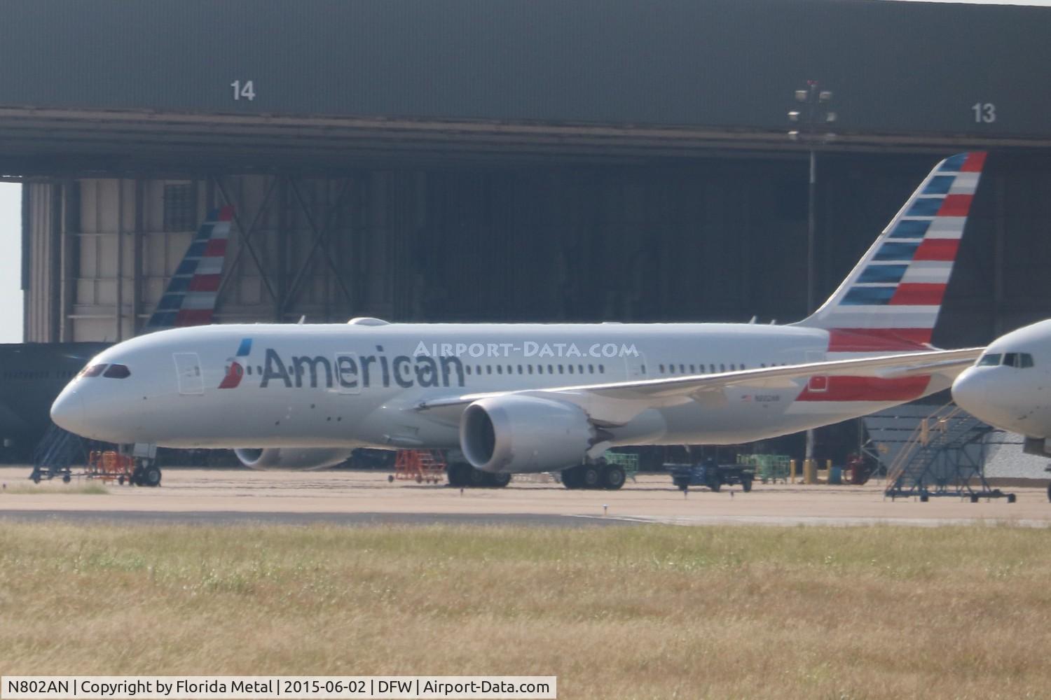 N802AN, 2015 Boeing 787-8 Dreamliner Dreamliner C/N 40620, American 787